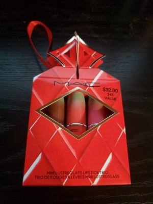 MAC Wildest Gleams Mini Lustreglass Lipstick Gift Set - Brights
