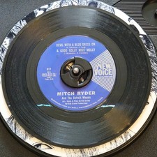 Mitch Ryder Devil With A Blue Dress On Good Golly Miss Molly 45 Vg+
