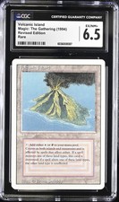 Magic: The Gathering Volcanic Island Revised Edition CGC 6.5