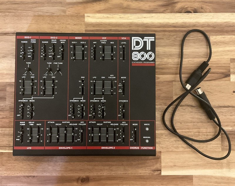 Dtronics DT-800 programmer for JX8P JX10 MKS70 6 pin din cable incl. PG800