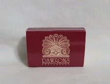 Vintage Dawson's Restaurant Matchbox Alliance Ohio Advertising Matchbook Matches