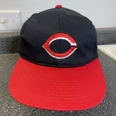Vintage Cincinnati Reds Hat Cap SnapBack MLB Baseball Fox Sports Net Ohio 2 Tone