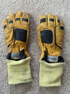 LIONS FIREFIGHTING GLOVES 3DX26 SIZE MEDIUM M FIRE BUNKER GEAR