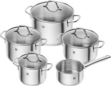 Zwilling 71030-000-0 Flow Cooking Pot / Pan Set, 18/10 Steel