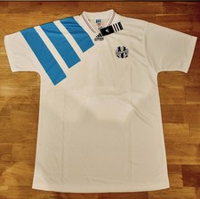 🔵⚪ Maillot Replica OM – Saison 1992/1993 – Basile Boli # – Taille XL – État...