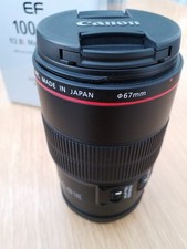 Canon EF 100 mm f/2.8L Macro IS USM Festbrennweite Objektiv neuwertig OVP 
