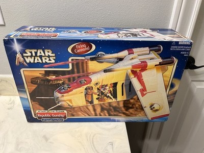 Star Wars Republic Gunship Attack of The Clones 2002 Hasbro AOTC NEW