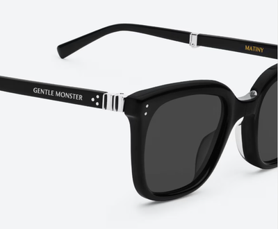 Gentle Monster Martini 01 Sunglasses Black Square Frame Pocket