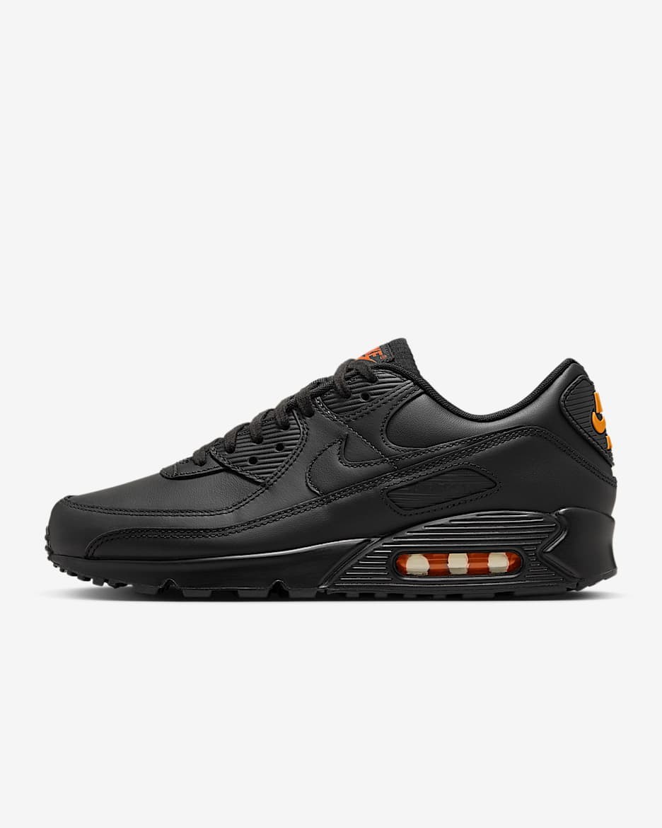 Nike Running Air Max 90 - Black/Safety Orange - IF5446-002