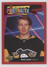 2020-21 Upper Deck UD Portraits Rookies Red Emil Larmi #P-97 x6g