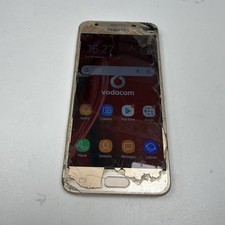 Samsung Galaxy J5 Prime Gold Unlocked 16GB 5.0" Android Smartphone Cracked 