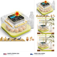 Egg Incubators for Hatching Eggs, 12 Egg Incubator with Automatic Egg Turning...