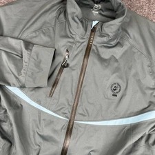 Zero Restriction Tour Series Jacket Mens XL Green Blue Golf Rain Windproof