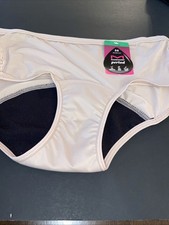 NEW MAIDENFORM NUDE MODERATE PERIOD HIPSTER / LARGE/ MSRP 16