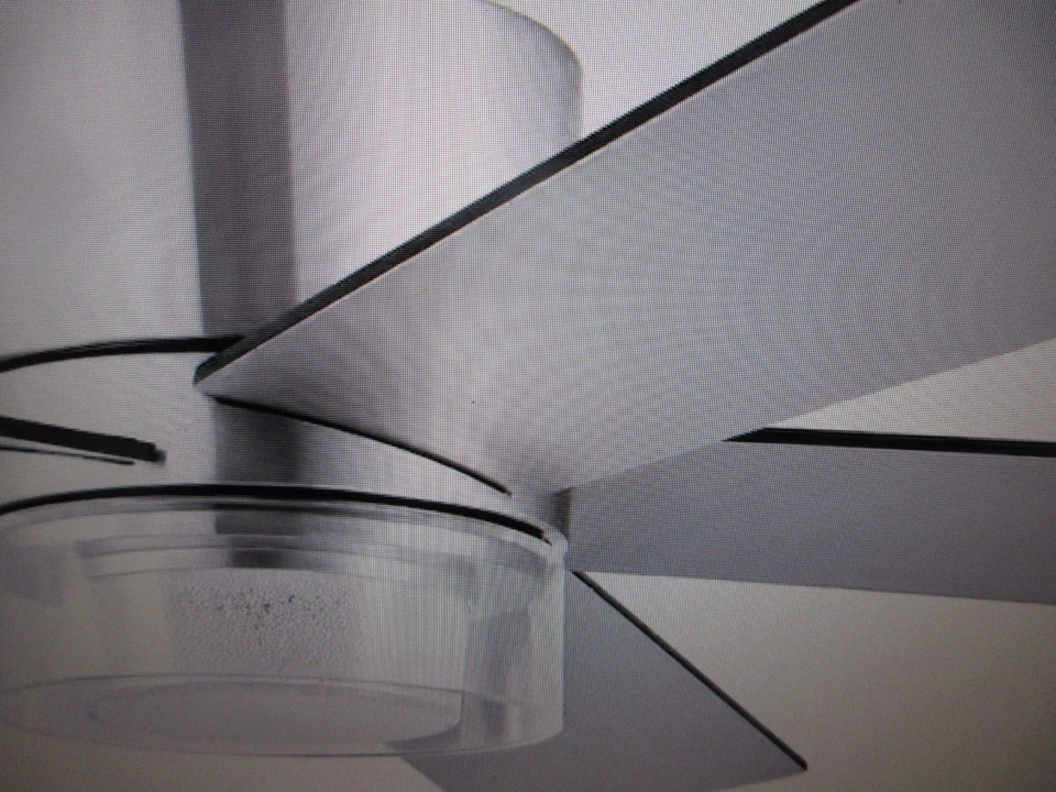 Hampton Bay Bynum 52 in. Smart Indoor DC Motor Brushed Nickel Ceiling Fan - Image 3 of 4