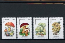 Antigua Barbuda 1637, 39, 41, 44 MNH Mushrooms #JO672