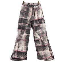 ZeroXposur Girl's Plaid Ski Snowboarding Pants M 10/12