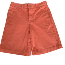 Vineyard Vines Bermuda Shorts boys size 14 salmon Color Cotton Twill