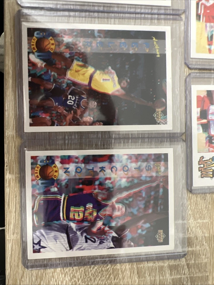 Colección de tarjetas coleccionables de baloncesto Scottie Pippen cubierta superior mermelada 3D con vidrio Foto 4 de 4