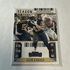 Panini Contenders 2024 Alvin Kamara #71 New Orleans Saints NFL Football Card