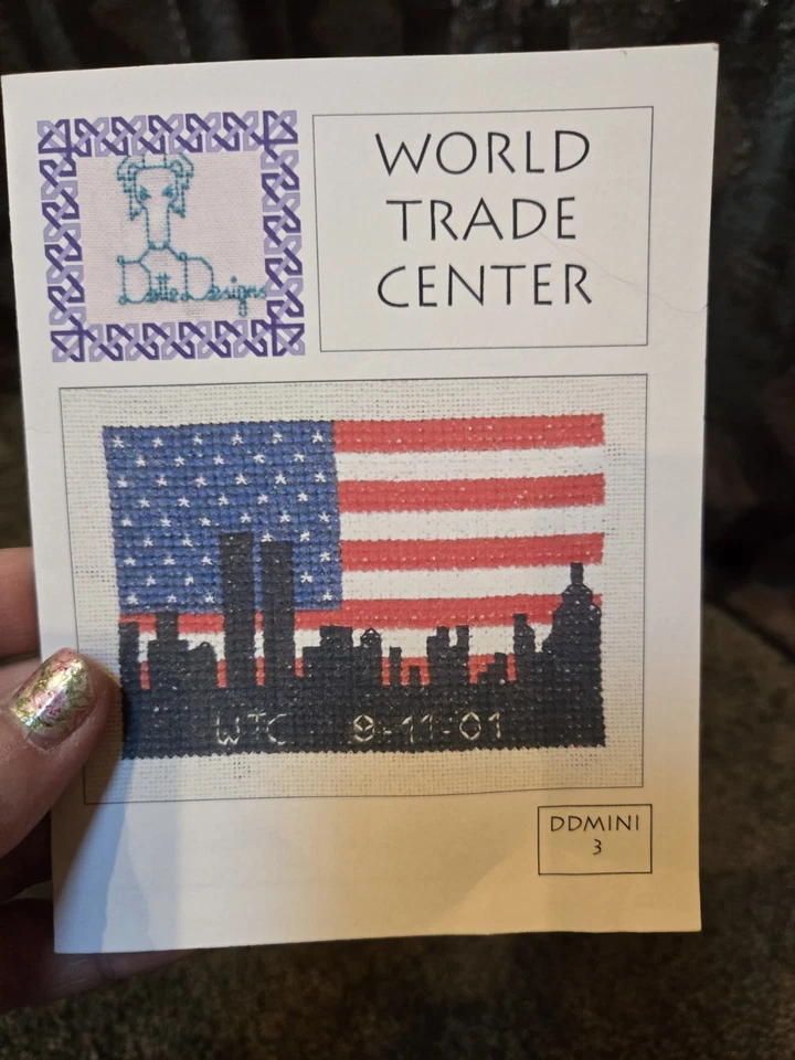 World Trade Center Cross Stitch Pattern - Image 2 of 3