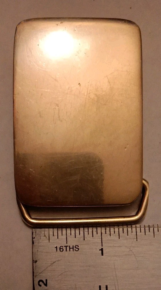 BTS 1978 SOLID BRASS RECTANGULAR 2" X 1.75" - image 6