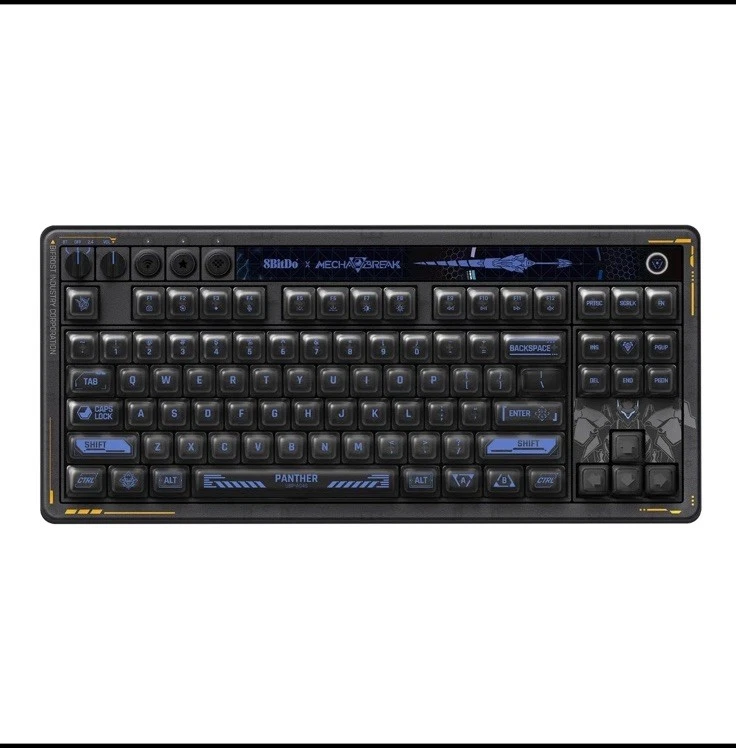 8BitDo Retro 87 Mechanical Keyboard - Mecha Break: Panther - for Windows Android - Image 3 of 4