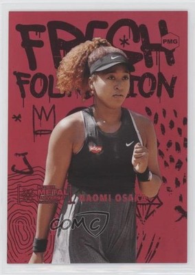 2021 Skybox Metal Universe Champions Fresh Foundation PMG Red Naomi Osaka 1c6n