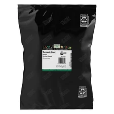 Frontier Herb Organic Ground Turmeric Root 1 Pound Grocery Spice