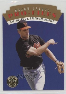 1995 SP Championship Series Major League Pro-Files Die-Cut Cal Ripken Jr HOF 0q3