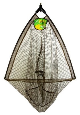 Dinsmores 36 Inch Folding Fishing Net 90cm Rubber Dipped Mesh Specimen Carp