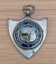 1951 Workington Amateur Cup competition runners up medal.