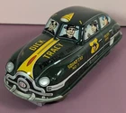 Vintage 1950s Marx Dick Tracy Friction Drive Tin Litho Squad Car No. 1