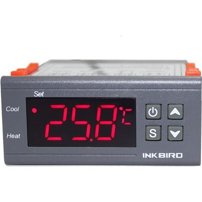 Digitale Temperaturregelung ITC-1000 mit 2 Relais, Heizung Kühlung, NTC Sensor