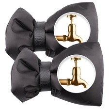 2PCS Outdoor Faucet Covers for Winter Freeze Hose Bib Protector Spout Cover