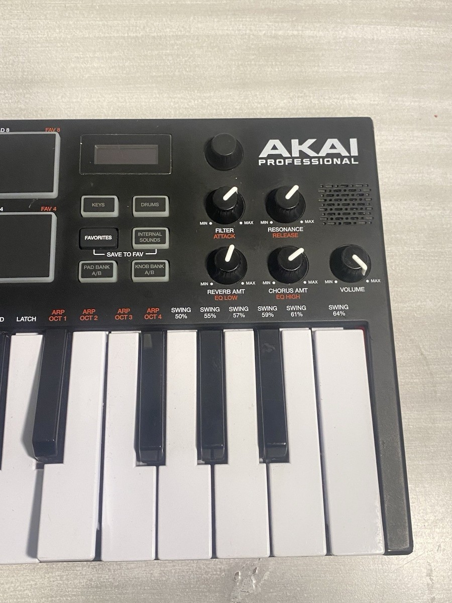 AKAI MPK mini play 25鍵 Akai Professional MPK Mini Play MK3 Portable 25-Key Keyboard