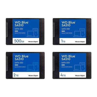 WD Blue SA510 500GB 1TB 2TB SSD SATA III 2.5  7mm Internal Solid State Drive