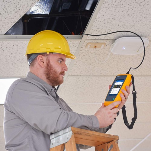 Fluke Networks LIQ-100 LinkIQ Cable + Network Tester IP Address Port Number VLAN - Picture 6 of 9
