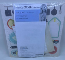 CREATIVE MEMORIES Nancy O'Dell 8x8 PicFolio Recipe Quick Kit Paper Sticker