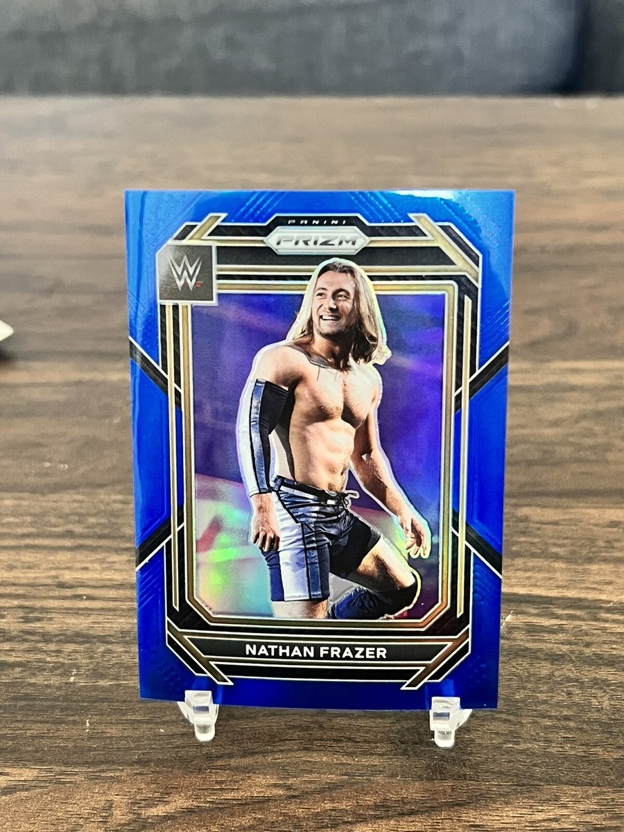 2023 Panini Prizm WWE - NATHAN FRAZIER *Blue Prizm!* NXT - #111