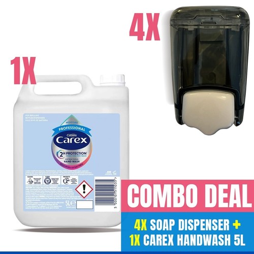 4 Seifenspender mit 5L Handwäsche Kombi Angebot - Bild 5 von 5