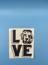 Dog Lover Sticker Waterproof