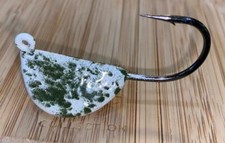 8 FAT BOTTOM Blackfish TOG Jigs WHITE LEGGER 3/8oz - 3oz 32824 Hooks SHEEPSHEAD 