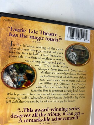 Faerie Tale Theatre The Three Little Pigs DVD Billy Crystal Jeff  