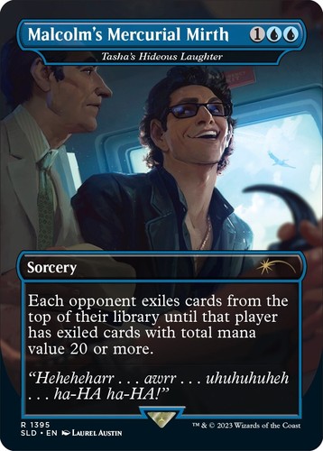 MTG Secret Lair x Jurassic World: Dr. Ian Malcolm Foil Edition BOX
