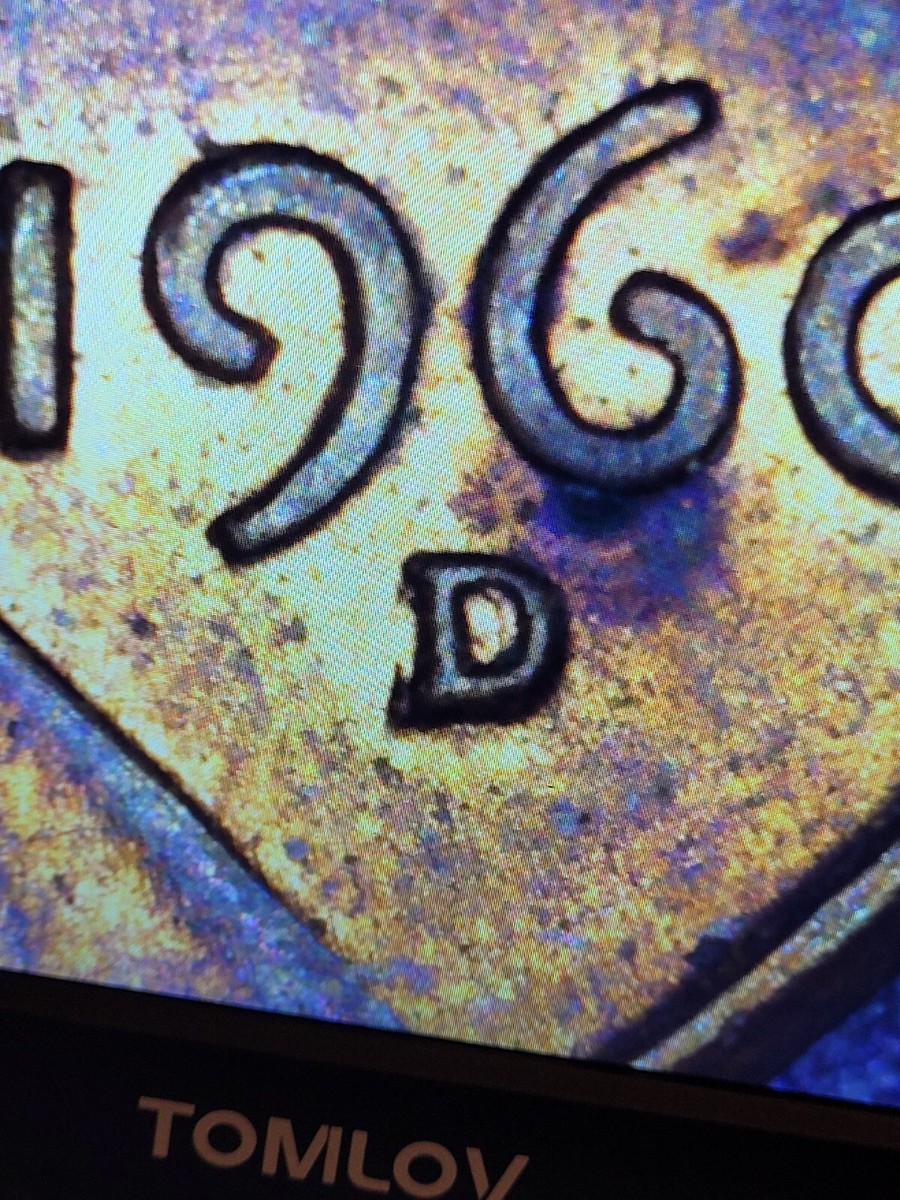 1960 D over D LINCOLN PENNY-DIE ERROR | eBay