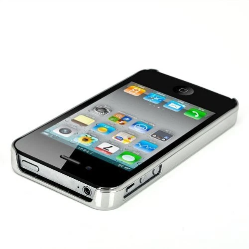 Apple iPhone 4 4S 5 5S Protective Sleeve Aluminium Hard Case Chrome Alumimium B-Stock - Image 4 of 4