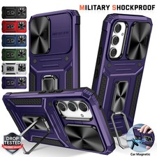 Magnetic Military Stand Phone Case For Samsung Galaxy A54 A34 A14 A33 A13 A23