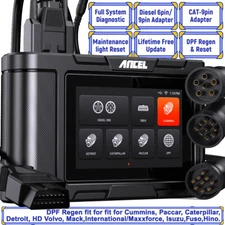 Heavy Duty Truck OBD2 Scanner Diesel DPF Regen Diagnostic Full System Scan Tool