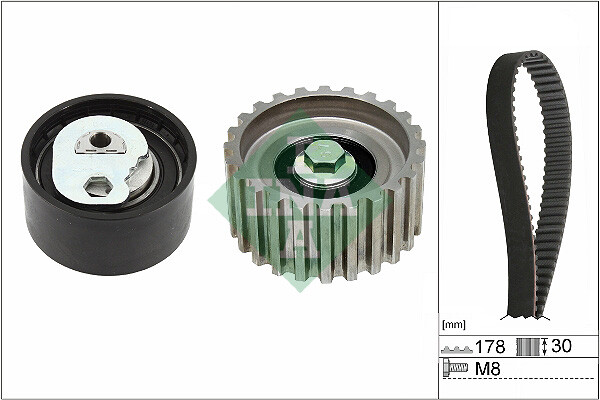 Ina 530 0232 10 Zahnriemensatz For CitroËN Fiat Iveco Peugeot-image